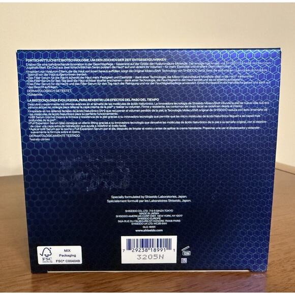 Shiseido Bio-Performance Skin Filler Serums Day Expansion & Night Infill Set NIB - Picture 9 of 11